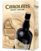 Carolans - Irish Cream Liqueur W/Glasses Set (50ml)